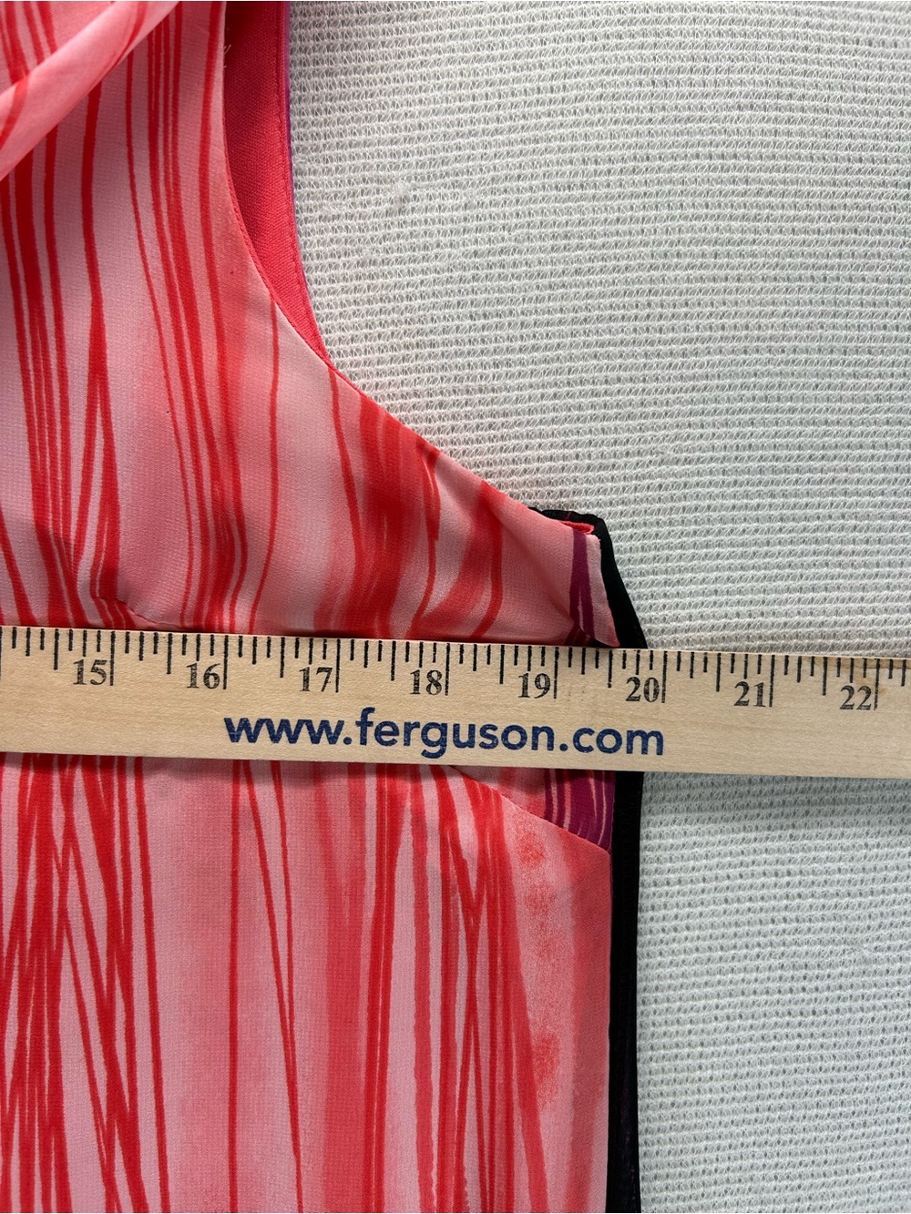 Rabbit Rabbit Rabbit Pink Gradient Sleeveless Cowl Neck Mini Dress - Picture 9 of 13